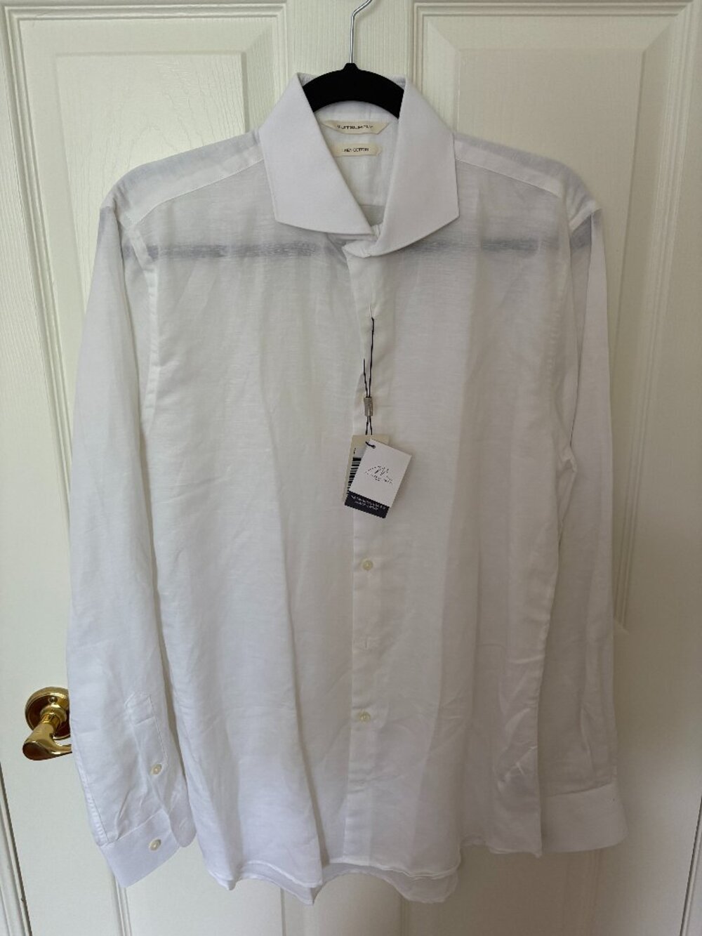 *Brand New* Men's SuitSupply Linen Dress Shirt